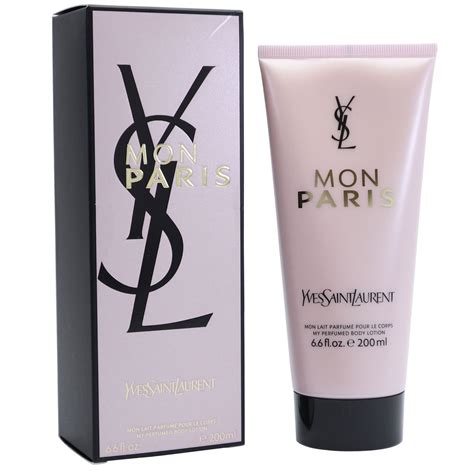 yves saint laurent paris body lotion 200ml|ysl mon Paris collection.